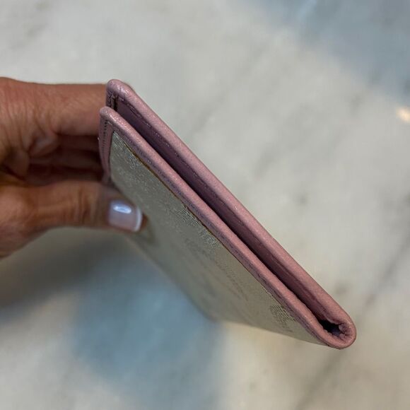 Coach Jacquard Signature OpArt Dot Logo Checkbook Holder - Picture 10 of 16